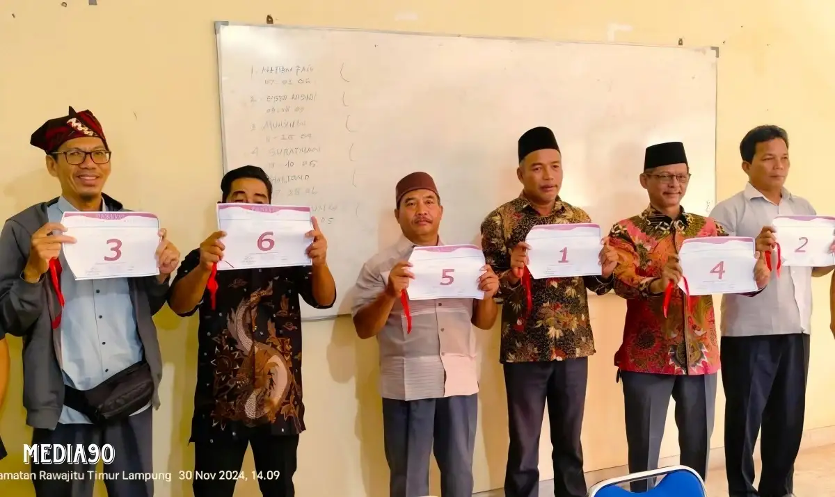Enam Petambak Dipasena Bersaing Rebut Ketua P3UW Lampung 2024-2029, ini Namanya