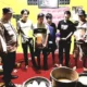 Ganggu Ketenangan Warga, Polisi Razia Lapo Tuak di Kuncup Pringsewu, Sita Ratusan Liter Miras Amankan 9 Warga