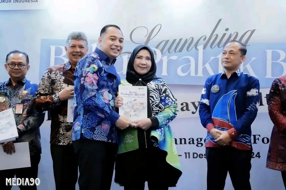 Hadiri Launching Buku Best Practices Apeksi, Wali Kota Bandar Lampung Tandai Pentingnya Inovasi
