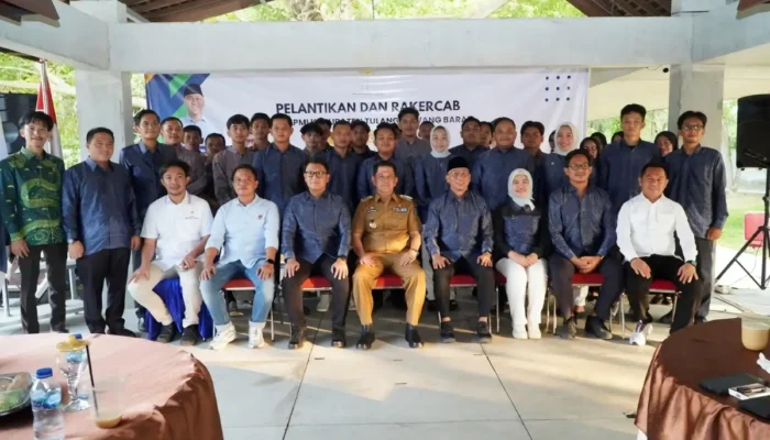 Pesan Pj Bupati Tubaba untuk Pengusaha Muda di Pelantikan Hipmi Tubaba