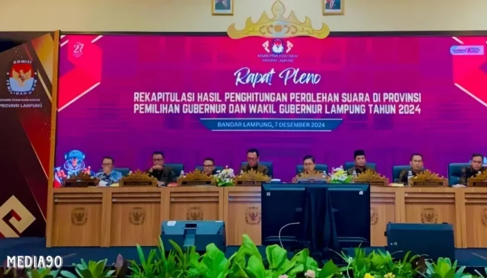 Rekapitulasi Pilgub 2024: KPU Lampung Sebut Mirza-Jihan Raih 3,3 Juta Suara, Arinal-Sutono Hanya 691 Ribu