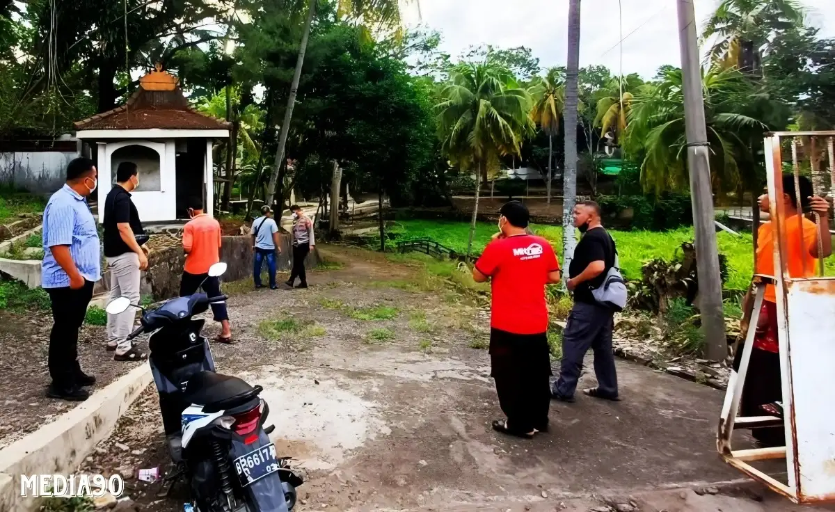 Jasad Pria tak Dikenal Ditemukan di Bekas Pos Sekuriti PT Lambang Jaya Natar, ini Ciri-cirinya