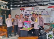 Kapolres Lampung Selatan Berikan Penghargaan kepada Petugas Pengamanan Pilkada 2024