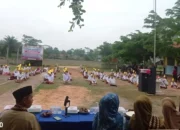 SDN 2 Wono Agung Tulang Bawang Gelar Tari Bedana Massal untuk Pelestarian Budaya Lampung dalam Karya P5 Kearifan Lokal