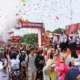 Pj Sekda Tubaba Lepas Peserta Jalan Sehat Menuju Pilkada Damai Tubaba 2024