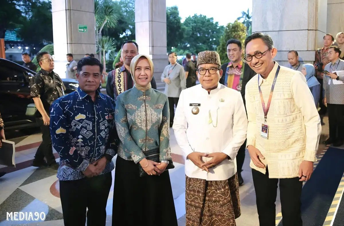 Pj. Gubernur Lampung Hadiri Pertemuan Tahunan Bank Indonesia 2024 Bersama Presiden Prabowo