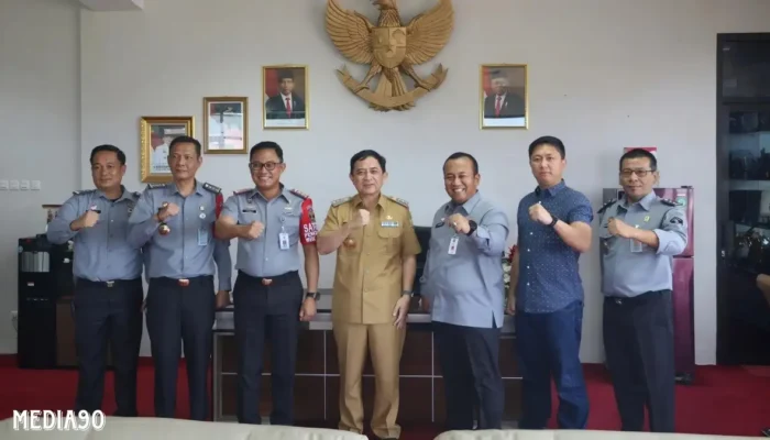 Kolaborasi Strategis: Pjs Wali Kota Bandar Lampung dan Kanwil Kemenkumham Lampung Gelar Audiensi