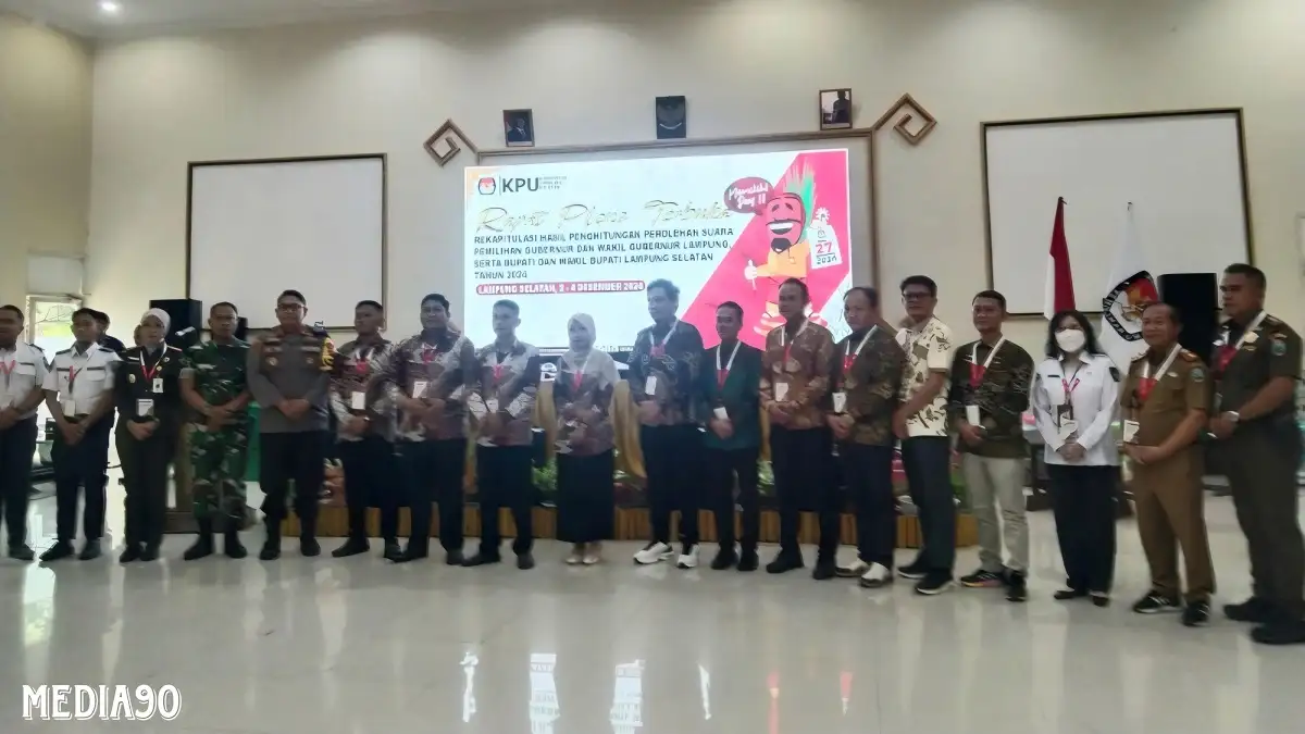Pleno Akhir KPU, Egi - Syaiful Menangi Pilkada Lampung Selatan Usai Meraih 329.124 Suara