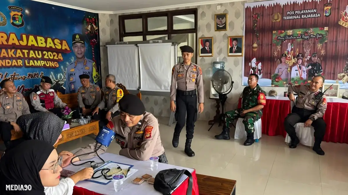 Polda Lampung Pastikan Keamanan Terminal Rajabasa Layani Libur Natal dan Tahun Baru 2025
