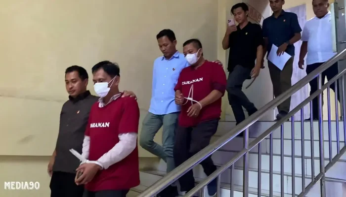 Dua Koruptor Dana Antar Kampung Rp2,35 Miliar Resmi Ditahan Polda Lampung