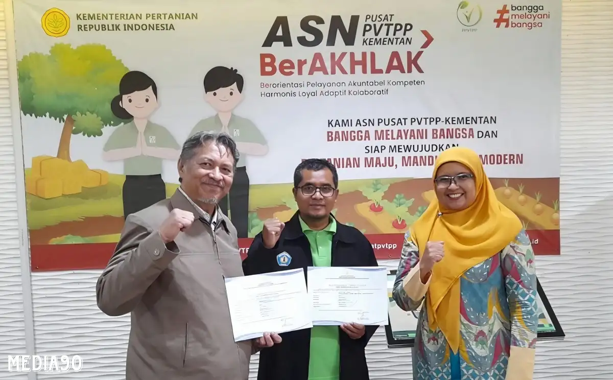 Polinela Cetak Sejarah, Dua Varietas Melon Premium Tersertifikasi Hak PVT dari Kementan RI