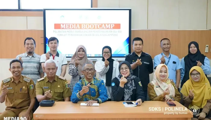 Polinela Adakan Media Bootcamp untuk Tingkatkan Kerjasama Media dan Pendidikan Vokasi di Lampung