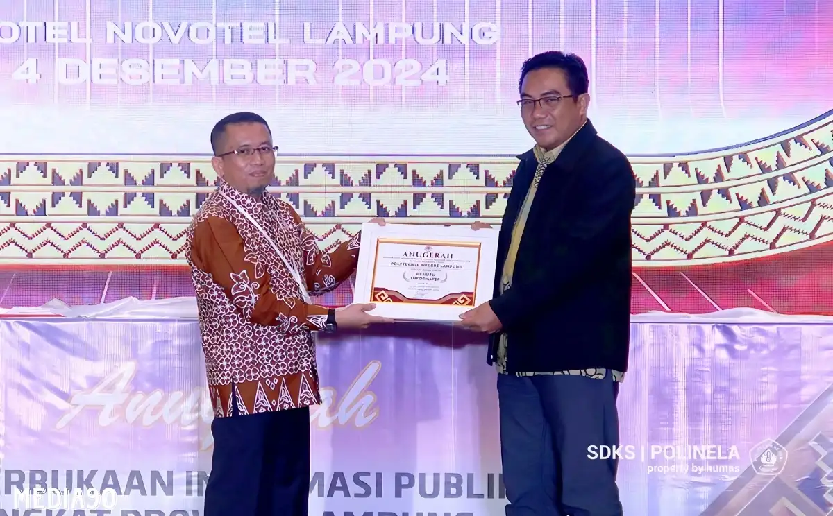 Polinela Raih Penghargaan Keterbukaan Informasi Publik 2024 Menuju Informatif