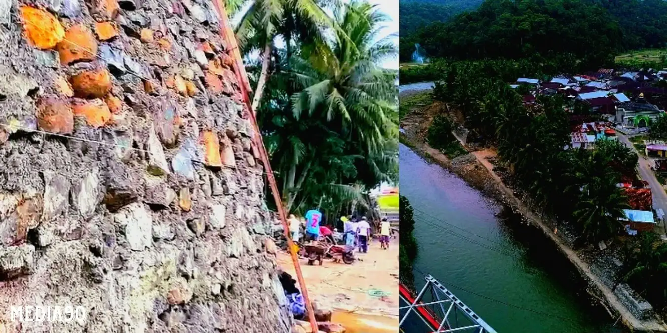 Proyek Tebing Sungai Way Laay Karya Penggawa Pesisir Barat Rp4,3 Miliar Jadi Sorotan Warga, ini Masalahnya