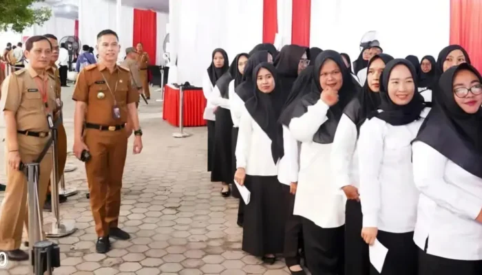 Ribuan Peserta Berpartisipasi dalam Seleksi Kompetensi Calon PPPK Pemkab Lampung Selatan di Universitas Saburai