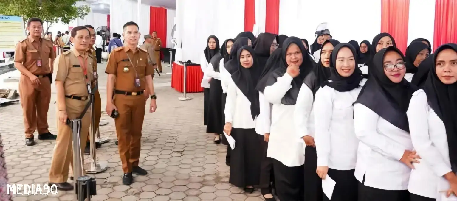 Ribuan Peserta Ikuti Proses Seleksi Kompetensi Calon PPPK Pemkab Lampung Selatan di Universitas Saburai