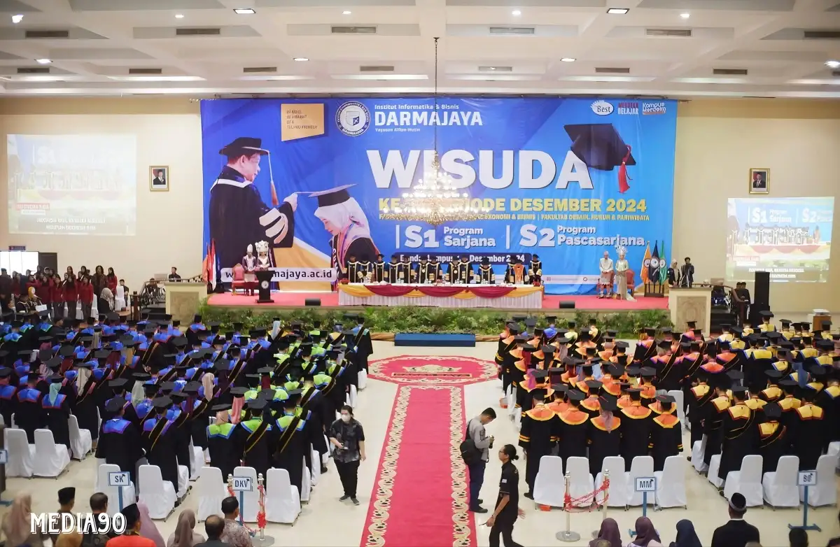 Tiga Wisudawan Terbaik IIB Darmajaya Periode Desember 2024 Raih IPK Tertinggi