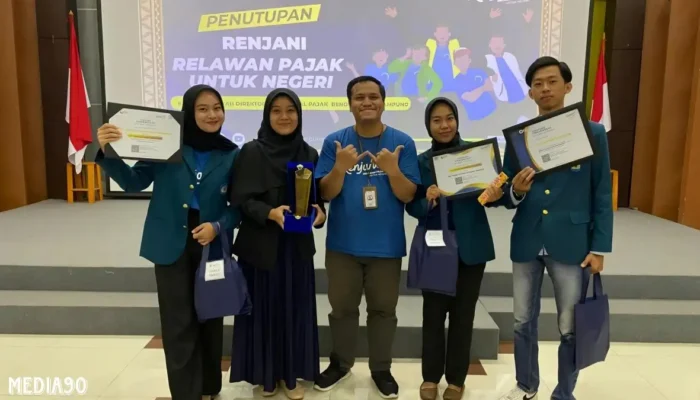 Unila Dinobatkan sebagai Tax Center Terbaik oleh Dirjen Pajak, Tiga Mahasiswa Sabet Gelar Juara Relawan Pajak Negeri 2024