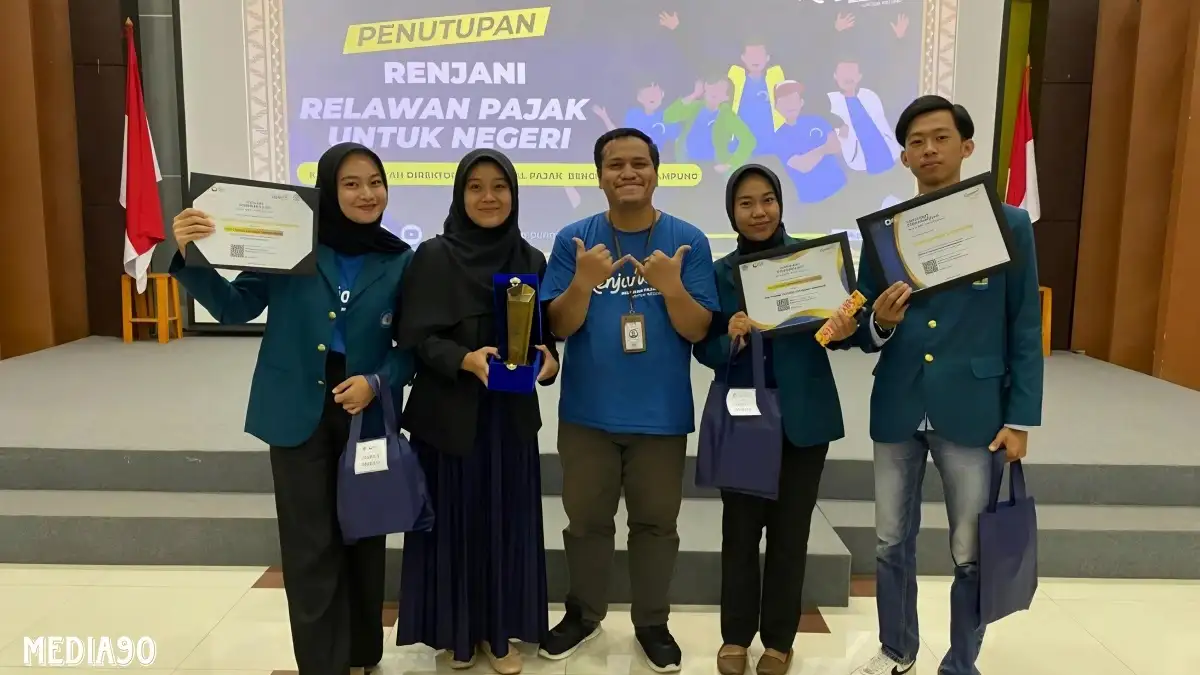 Unila Raih Penghargaan Tax Center Terbaik dari Dirjen Pajak, Tiga Mahasiswa Borong Juara Relawan Pajak Negeri 2024