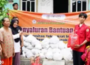 BEM Universitas Teknokrat Indonesia Bersama IBATEK Adakan Bakti Sosial untuk Korban Banjir di Bandar Lampung