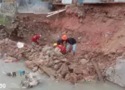 Percepat Aksi, Pemkot Bandar Lampung Mulai Perbaikan Talud Jebol Akibat Banjir