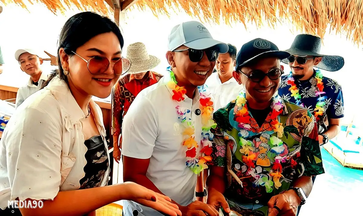 Panen Mutiara di Pesawaran, Gubernur Lampung Terpilih Mirza Dorong Lampung Jadi Pusat Wisata Bahari
