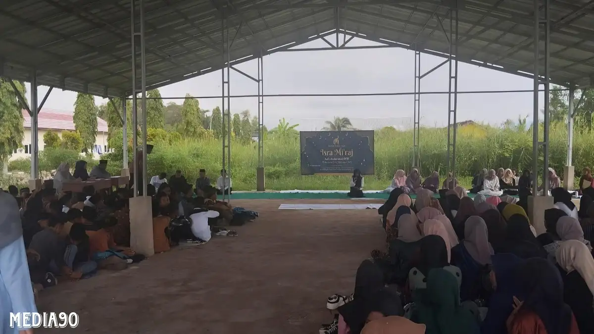 Peringati Isra Miraj, SMPN 1 Rawajitu Timur Tulang Bawang Gelar Lomba Ceramah ke Pelajar