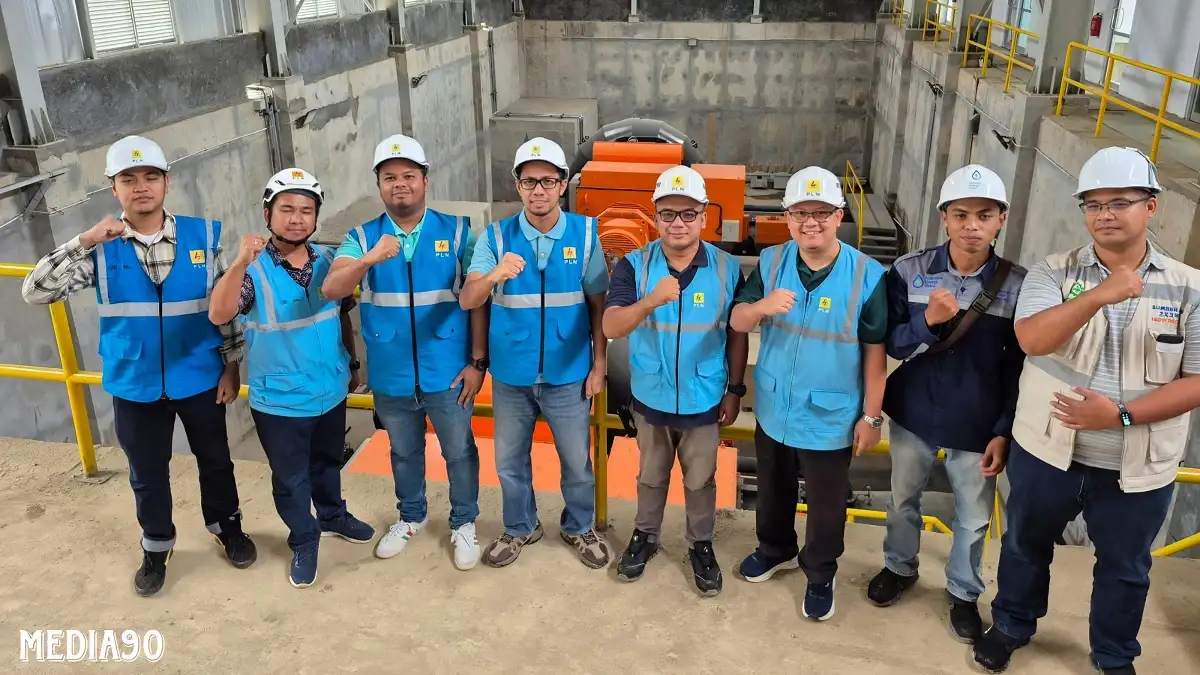 Perkuat Pasokan Energi Bersih di Lampung Barat, PLN Lampung Sukses Operasikan PLTMH Sumber Jaya 2x3 Megawatt