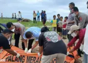 Jenazah Pria Tanpa Identitas Ditemukan Tewas di Muara Sungai Pantai Keramat Sidomulyo, Lampung Selatan