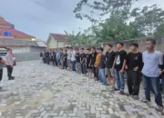 Razia Balap Liar di Galih Lunik Tanjung Bintang, Puluhan Remaja Diamankan dan 20 Motor Disita