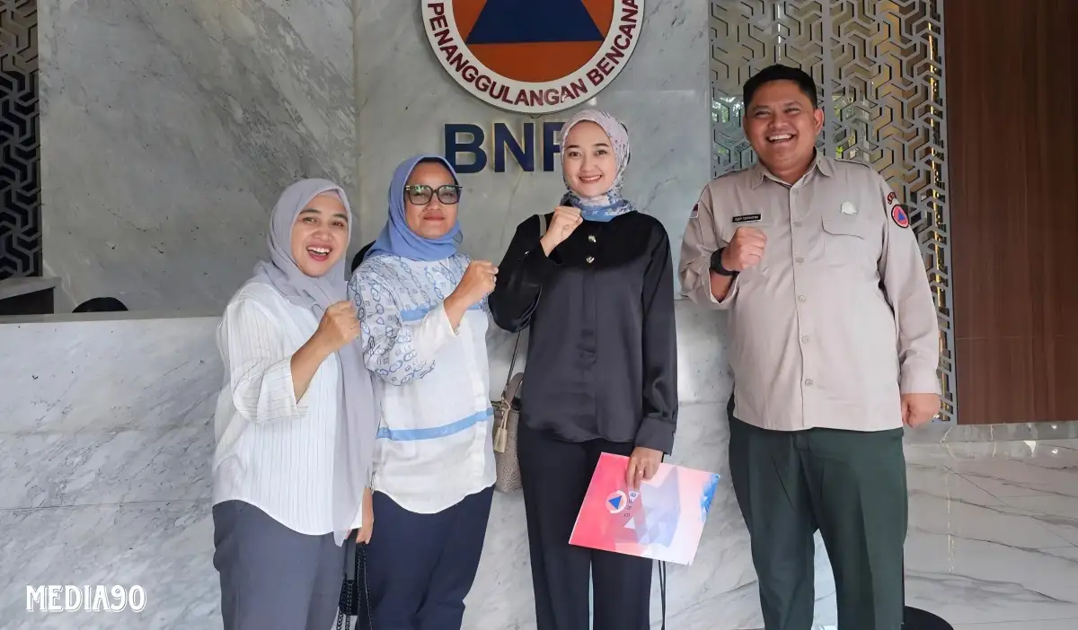 Temui Pimpinan BNPB, Wakil Gubernur Lampung dan Bupati Lampung Timur Terpilih Bahas Percepatan Penanganan Banjir