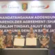 Bank Lampung Teken Addendum Shareholder Agreement dengan Bank Jatim