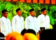 Rahmat Mirzani Djausal Pimpin Pembacaan Pancasila di HUT ke-17 Gerindra sebagai Gubernur Lampung Terpilih