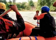 Beragam Cara Ditempuh, Bocah yang Hanyut di Sungai Umpu Way Kanan Masih Hilang