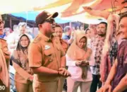Wakil Bupati Lampung Selatan Temukan Kenaikan Harga Bahan Pokok di Pasar Inpres Kalianda Menjelang Ramadan