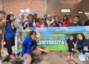 Mahasiswa KKN Unila Ajarkan Warga Lampung Utara Mengolah Limbah Durian dan Gulma Jadi Herbisida Alami dan Kompos