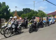 Amankan Pelantikan Kepala Daerah, Polresta Bandar Lampung Gelar Patroli Besar di Kantor Pemerintahan dan Rumah Dinas