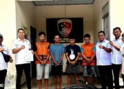 Empat Pria Menyamar Jadi Teknisi untuk Mencuri Kabel Tower Mitratel di Rulung Raya Natar