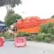 Rem Blong, Truk Fuso Muatan Kayu Tabrak Pohon di Pelabuhan Bakauheni, Kernet Asal Lampung Timur Meninggal