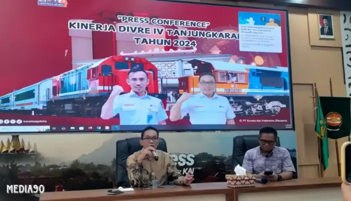 KAI Tanjungkarang Angkut 28 Juta Ton Barang dan Sejuta Penumpang ke Lampung-Palembang Sepanjang 2024