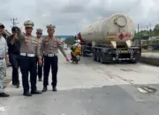 Polresta Bandar Lampung Survei Kondisi Jalan Byepass Soekarno Hatta Jelang Arus Mudik Lebaran