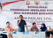 Asroni Paslah Tekankan Pentingnya Nilai Kebangsaan dalam Sosialisasi Ideologi Pancasila dan Wawasan Kebangsaan