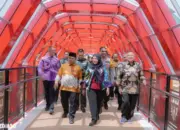 Jembatan JPO Siger Milenial Resmi Diresmikan, Ikon Wisata Baru Bandar Lampung Bernilai Rp20,5 Miliar