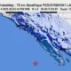Jelang Buka Puasa, Pesisir Barat Diguncang Gempa Bumi Tektonik Magnitudo 4,3, Dirasakan hingga Semaka Tanggamus