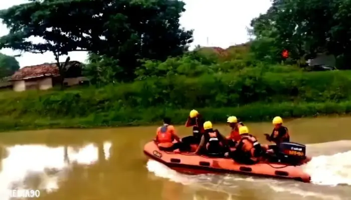 Tragis! Bocah Asal Bandar Jaya Hanyut Saat Mandi di Irigasi Adi Jaya, Ditemukan Meninggal