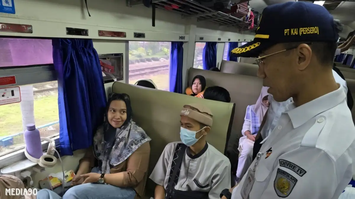 Mudik Lebaran Idulfitri 2025, KAI Tanjungkarang Siapkan Puluhan Petugas Ekstra Jaga Stasiun Hingga Jalur Kereta