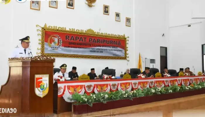 Bupati Novriwan Ungkapkan 5 Tahun Penuh Inovasi Pembangunan dalam Pidato di DPRD Tubaba