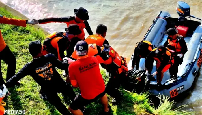 Setelah Tiga Hari Pencarian, Remaja Tenggelam di Sungai Way Katibung Lampung Selatan Ditemukan Tak Bernyawa