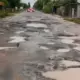 Warga Keluhkan Jalan Provinsi Lampung Rusak di Tumijajar Tulang Bawang Barat, Begini Jawaban Dinas BMBK