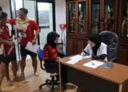 Ratusan Atlet Beladiri Lampung Jalani Tes Fisik Menuju PON 2025 di KONI
